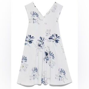 Snidel Floral V-Neck Dress